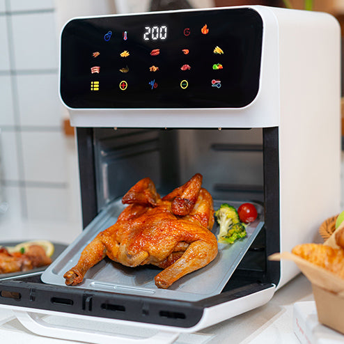 SCHWUA 10L Air Fryer Oven with Smart Control Digital Touch Screen