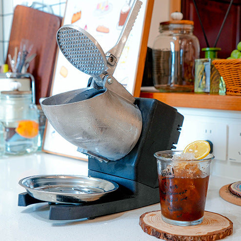 Black Shaved Ice Machine