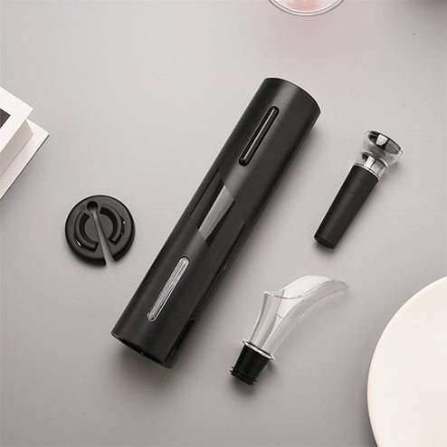 Electric wine opener set