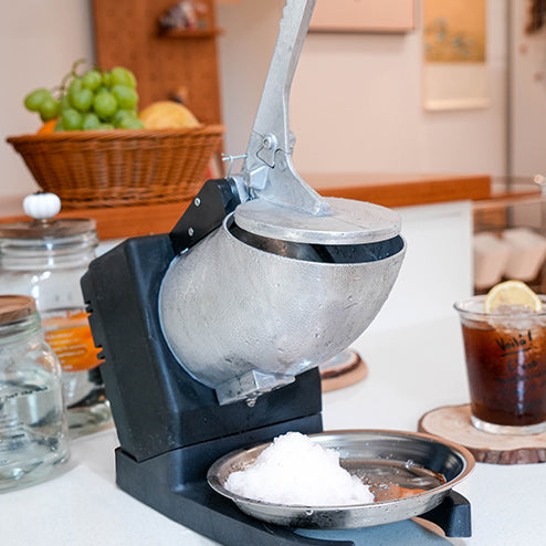 Making Fluffy Ice in Shaved Ice Machine